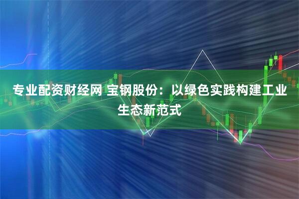专业配资财经网 宝钢股份：以绿色实践构建工业生态新范式